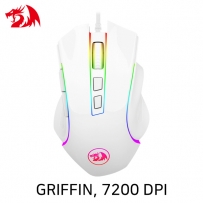 Redragon GRIFFIN WHITE M607W RGB 게이밍 마우스