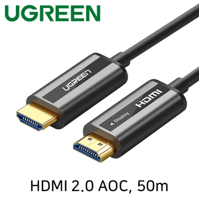 유그린 U-50219 HDMI2.0 Hybrid AOC 케이블 50m