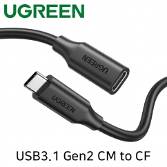 유그린 U-10387 USB3.1 Gen2 연장 CM-CF 케이블 1m