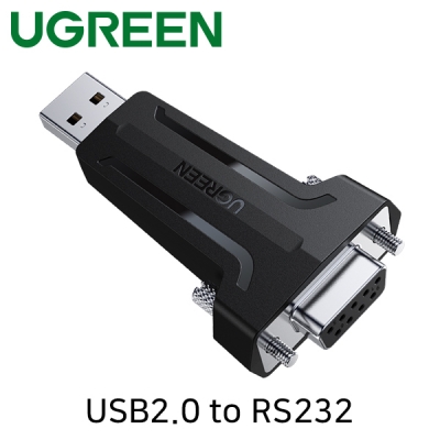 유그린 U-80111 USB2.0 to RS232(DB9F) 시리얼 컨버터(Prolific)