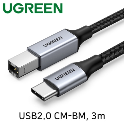 유그린 U-80808 USB2.0 CM-BM 케이블 3m