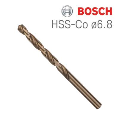 보쉬 HSS-co 6.8x69x109 HSS 코발트 메탈드릴비트(10개입/2608585891)