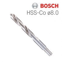 보쉬 HSS-co 8.0x75x117 HSS 코발트 메탈드릴비트(5개입/2608585894)