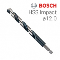 보쉬 HSS Impact 12.0mm 육각드릴비트(1개입/2608577065)