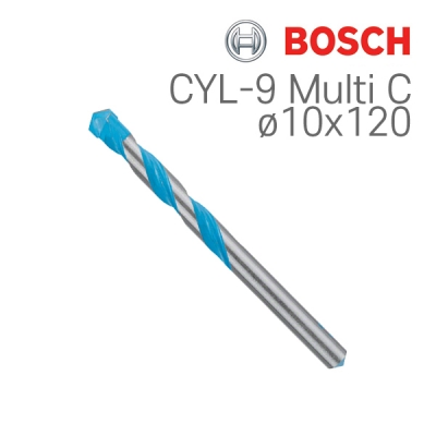 보쉬 CYL-9 Multi C 10x120 멀티 컨스트럭션 드릴비트(1개입/2608596057)