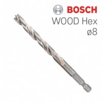 보쉬 WOOD Hex 8mm 목재용 육각드릴비트(1개입/2608595523)