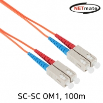 강원전자 넷메이트 NM-SS2100MZ 광점퍼코드 SC-SC-2C-멀티모드 100m