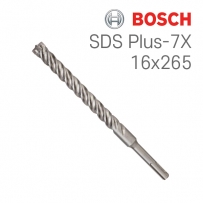 보쉬 SDS plus-7X 16x200x265 4날 해머 드릴비트(1개입/2608576168)