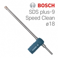 보쉬 SDS plus-9 Speed Clean 18x320x450 집진 드릴비트(1개입/2608576287)