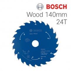 보쉬 140mm 24T 목재용 충전 원형톱날(1개입/2608644499)