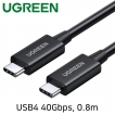 유그린 U-30691 USB4 40Gbps 케이블 0.8m (USB-IF 인증)