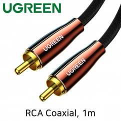 Ugreen U-70684 디지털 오디오 RCA Coaxial 케이블 1m
