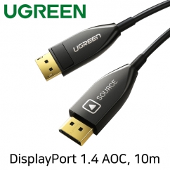 유그린 U-60270 DisplayPort 1.4 Hybrid AOC 케이블 10m