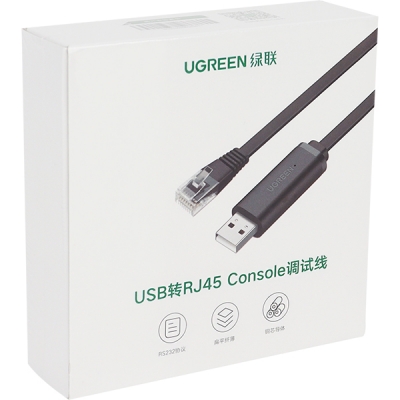 유그린 U-50773 USB2.0 to RS232(RJ-45) 시리얼 컨버터(FTDI)(1.5m)