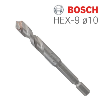 보쉬 HEX-9 Ceramic 10x90 타일용 육각드릴비트(1개입/2608832793)