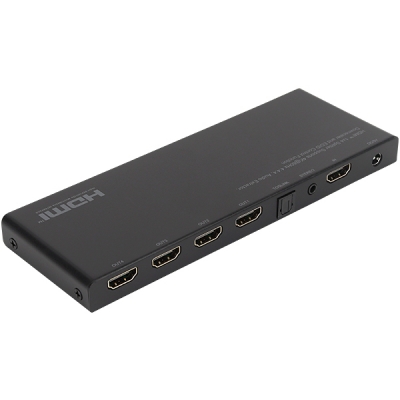 강원전자 넷메이트 4K 60Hz HDMI 2.0 1:4 분배기 (오디오 디임베더)