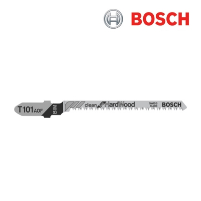 보쉬 T 101 AOF 목재용 바이메탈 직소날(5개입/2608634233)