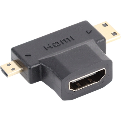 강원전자 넷메이트 NMG010 HDMI / Mini + Micro HDMI 젠더