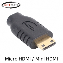 강원전자 넷메이트 NMG021 Micro HDMI / Mini HDMI 젠더