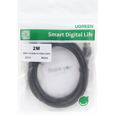 유그린 U-10311 USB2.0 AM-AM 케이블 2m