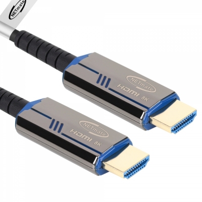 강원전자 넷메이트 HDMI2.1 Hybrid AOC 케이블 20m (블루)