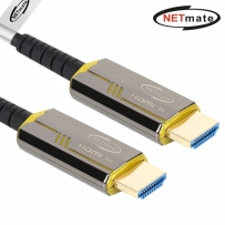 강원전자 넷메이트 NM-HAP10G HDMI2.1 Hybrid AOC 케이블 10m (골드)