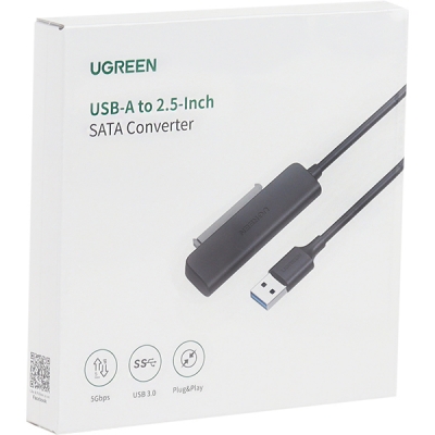 유그린 U-70609 USB3.0 to SATA3 컨버터 (2.5"/무전원)