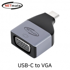 NETmate NM-UCV01 USB Type C to VGA(RGB) 컨버터
