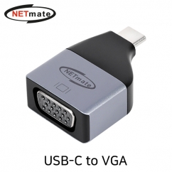 강원전자 넷메이트 NM-UCV01 USB Type C to VGA(RGB) 컨버터