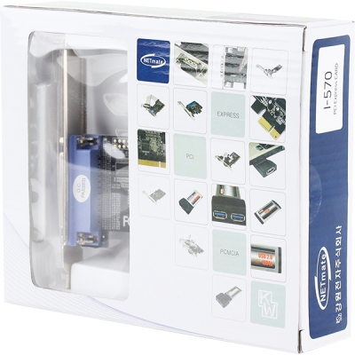 강원전자 넷메이트 1포트 PCI Express 패러럴카드(슬림PC겸용)