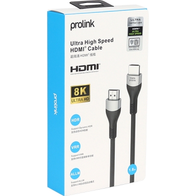 프로링크 8K 60Hz HDMI 2.1 케이블 1.8m