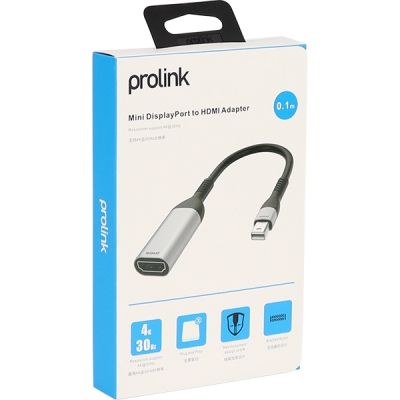 프로링크 Mini DisplayPort to HDMI 컨버터(4K30Hz)