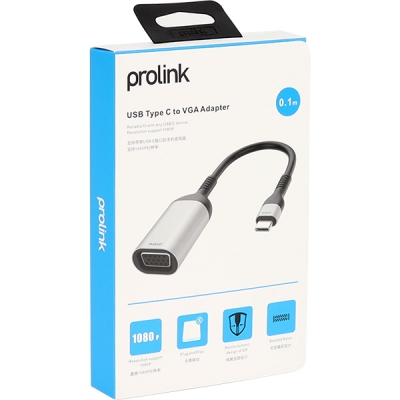 프로링크 USB Type C to VGA(RGB) 컨버터 PF401A