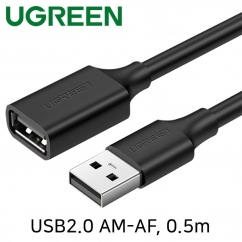 Ugreen U-10313 USB2.0 연장 AM-AF 케이블 0.5m