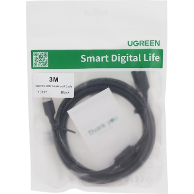 유그린 U-10317 USB2.0 연장 AM-AF 케이블 3m