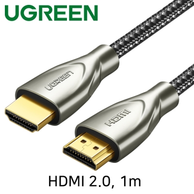 유그린 U-50106 HDMI 2.0 패브릭 케이블 1m