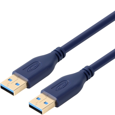 강원전자 넷메이트 USB3.0 AM-AM 케이블 2m (블루)