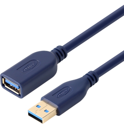 강원전자 넷메이트 USB3.0 연장 AM-AF 케이블 0.3m (블루)