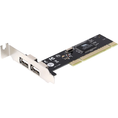 강원전자 넷메이트 NM-SWU20 USB2.0 2포트 PCI 카드(슬림PC겸용)