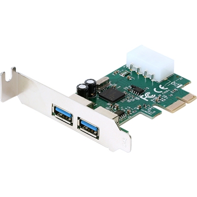 강원전자 넷메이트 NM-SWU30 USB3.0 2포트 PCI Express 카드(슬림PC겸용)