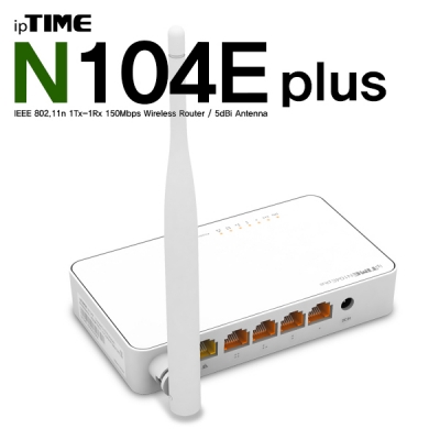 ipTIME(아이피타임) N104Eplus 11n 유무선 공유기