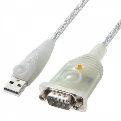 강원전자 산와서플라이 USB to RS232 시리얼 컨버터(Prolific/0.3m)