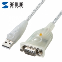 강원전자 산와서플라이 USB to RS232 시리얼 컨버터(Prolific/0.3m)