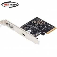 NETmate U-2290 USB3.2 Gen2x2 Type C 1포트 PCI Express 카드(슬림PC겸용)