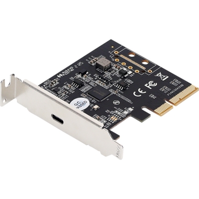 강원전자 넷메이트 USB3.2 Gen2x2 Type C 1포트 PCI Express 카드(슬림PC겸용)