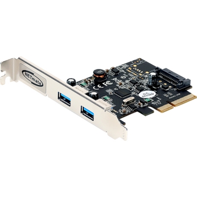 강원전자 넷메이트 USB3.1 Gen2 2포트 PCI Express 카드(슬림PC겸용)