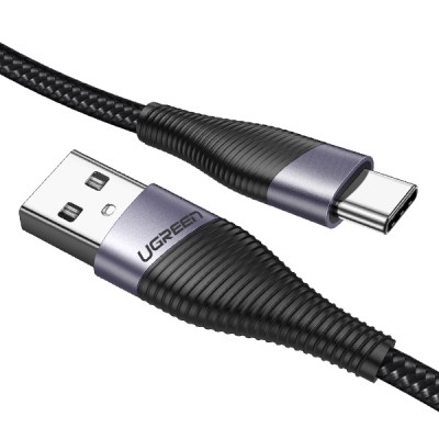 유그린 U-60205 USB2.0 AM-CM 케이블 1m (블랙)