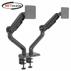 NETmate NM-MA05 관절형 듀얼 모니터 거치대