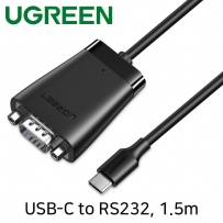 Ugreen U-70612 USB2.0 Type C to RS232 시리얼 컨버터(Prolific/1.5m)
