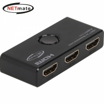 강원전자 넷메이트 NM-PTS13B 4K 60Hz HDMI 2채널 수동 선택기
